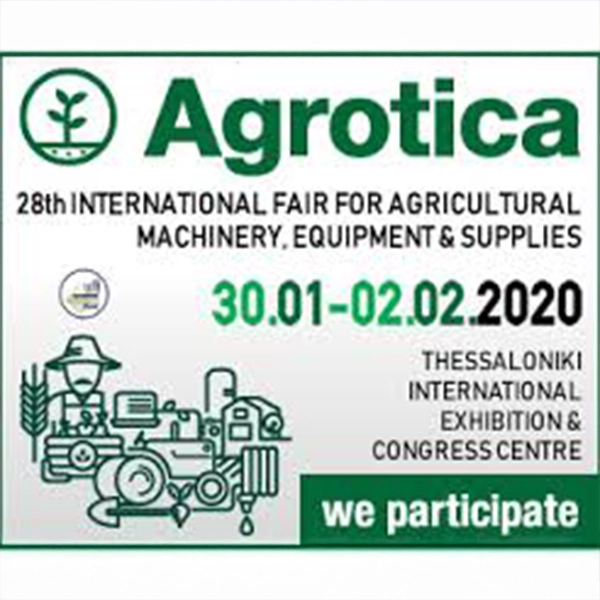AGROTICA 2020 Tarım Fuarı – 28th International Fair for Agricultural Machinery, Equipment & Supplies